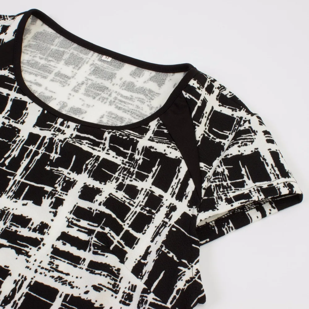 Женское модное индивидуальное Платье-футляр с абстрактным принтом деловые