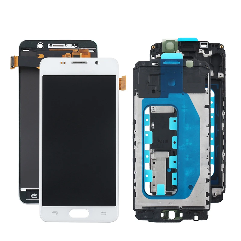 Ocolor Дисплей и сенсорный экран для Samsung Galaxy A3 2016 A310 A310F SM-A310F с отдельной рамкой 4.7" + Инструменты + Клей