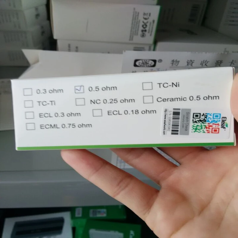 2 партии Горячая продажа Eleaf ijust катушка EC/TC 0.3ohm 0.5ohm Ti для iJust комплект istick pico melo 3
