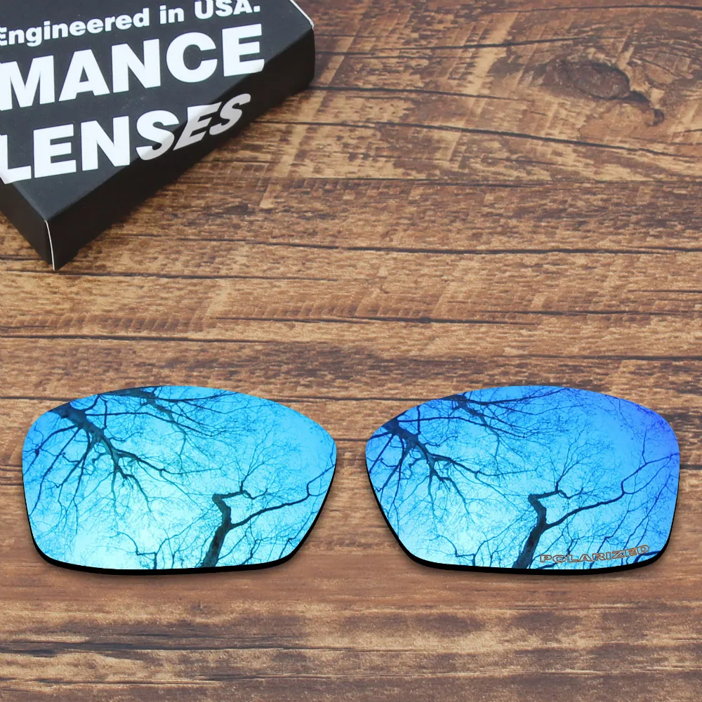 

Поляризованные Сменные линзы ToughAsNails с защитой от коррозии в морской воде для солнцезащитных очков Oakley Hijinx синие зеркальные (только линзы)