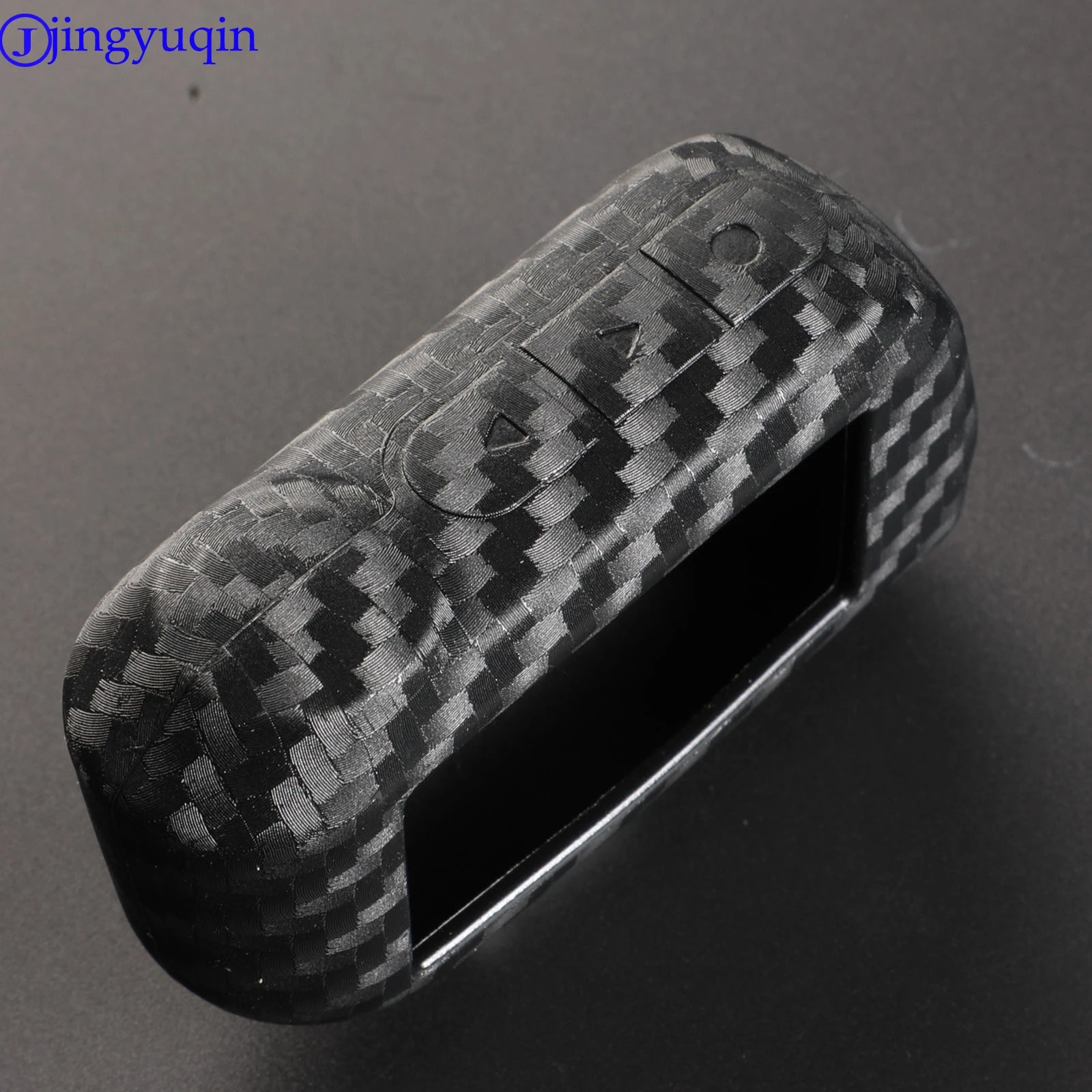Автомобильная сигнализация jingyuqin Carbon силиконовый чехол для ключей ЖК-дисплей