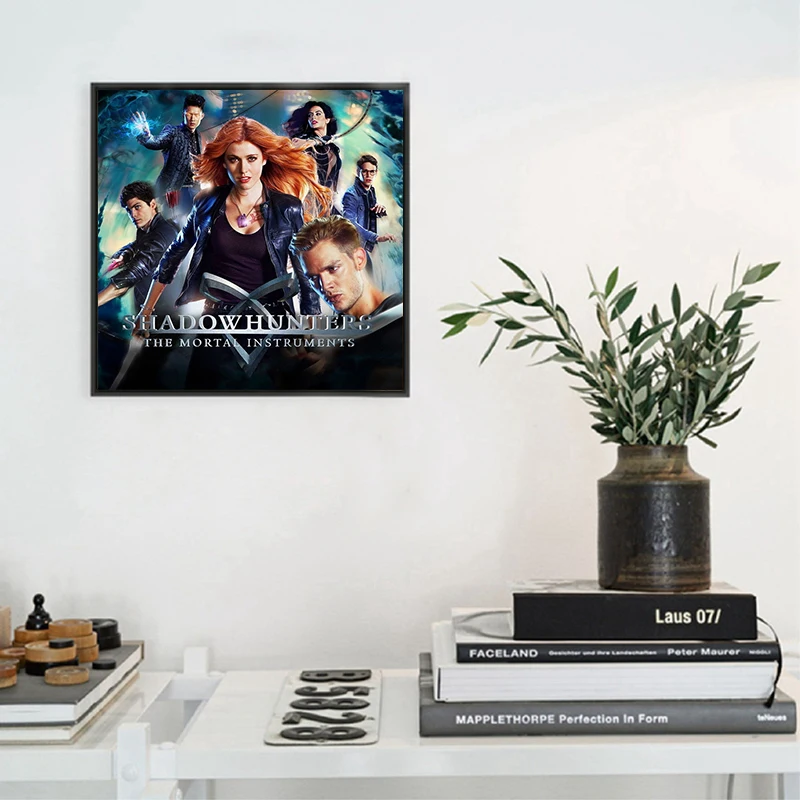 DY00754 Shadowhunters 2016 постер сказочного фильма Katherine McNamara 14x14 дюймов|movie poster|poster moviefantasy