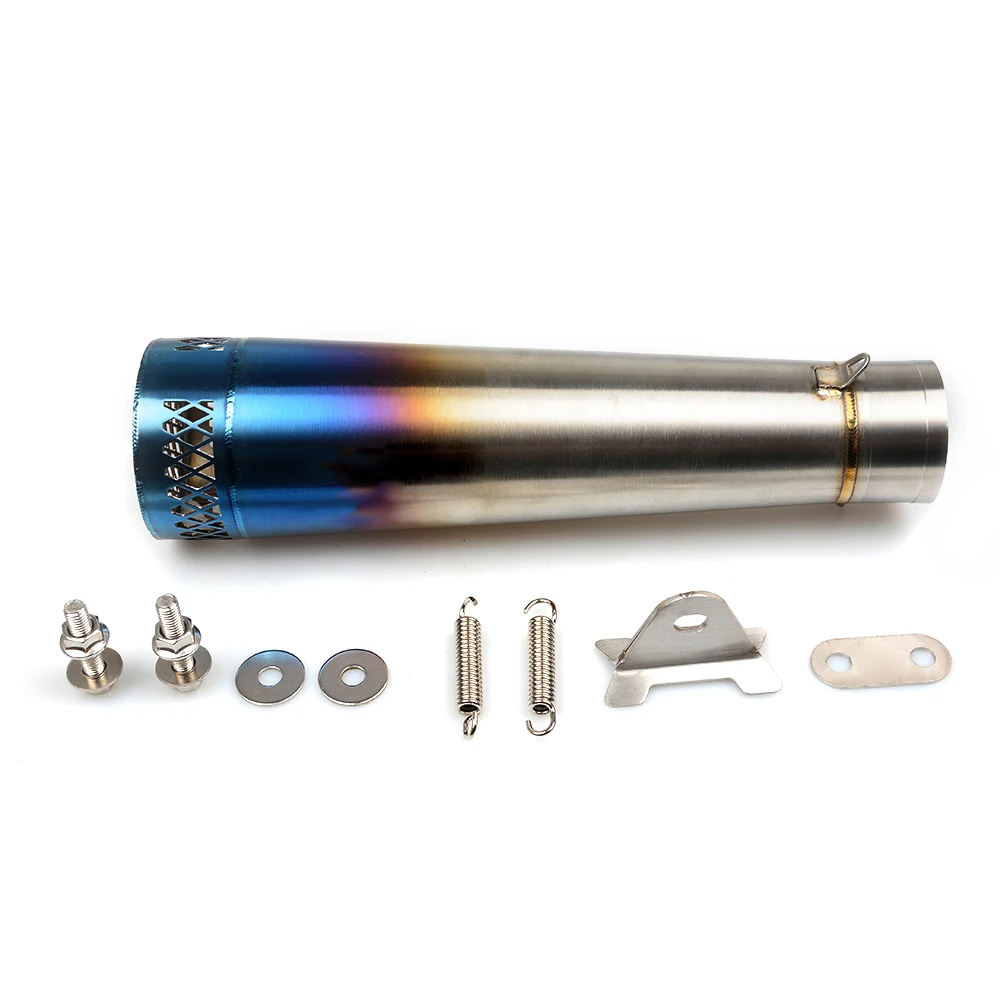36 - 51mm Universal Exhaust Muffler Pipe For GY6 R1 R3 R6 FZ6 Most Motorcycle ATV Laser Marking | Автомобили и мотоциклы