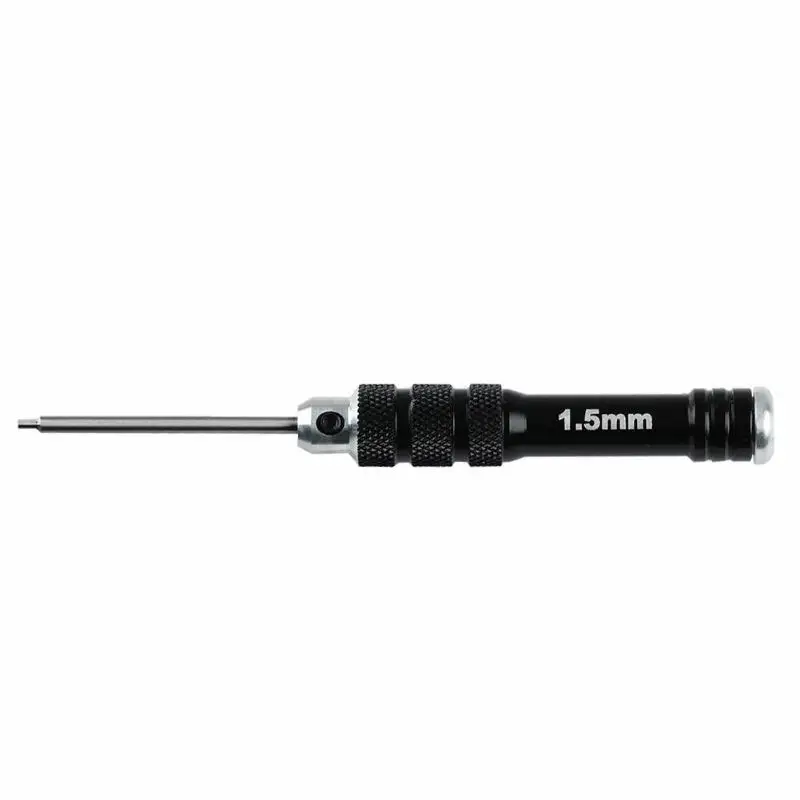 1.5mm Шестигранная головка отвертка высокое качество Шестигранная отвертка Набор инструментов H1.5 H2.0 H2.5 H3.0 для радиоуправляемых вертолетов автомобильные инструменты - Цвет: 1.5mm