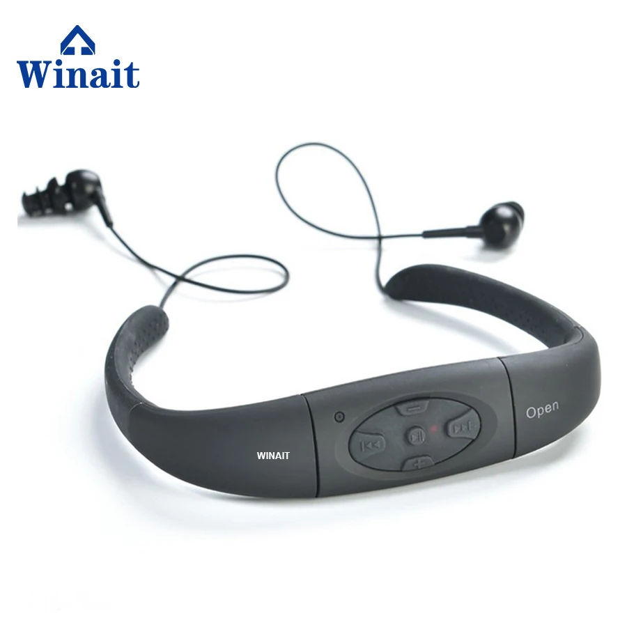 

Winait ip68 Waterproof sports mp3, swimming 4GB/8GB underwater mp3 music player free shipping
