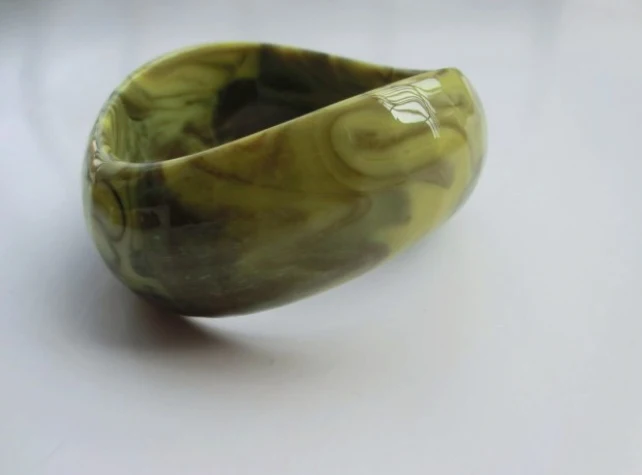 FishSheep винтажный большой резиновый Браслет манжета браслет для женщин новый