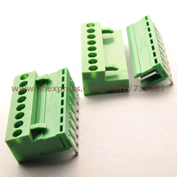 5 комплектов 90 градусов угловые клеммные блоки комплекты соединителей 3 96 мм 9