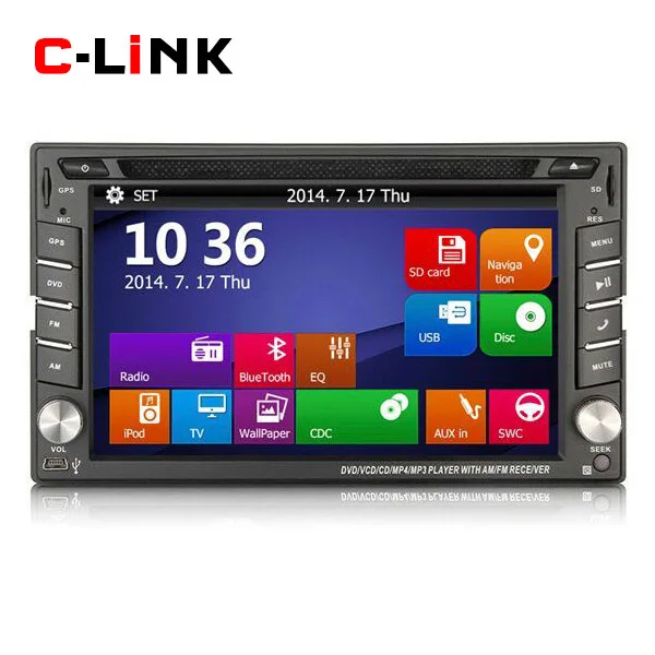 2 Din Universal 6.2 &quotсенсорный Экран Автомобиля Стерео Радио С CD MP3 MP4 Видео Плеер DVD GPS