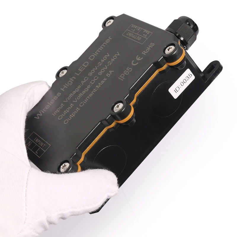 

1000W RF 433Mhz Wireless high voltage and high power waterproof dimming controller, for high voltage PWM dimmable LED light