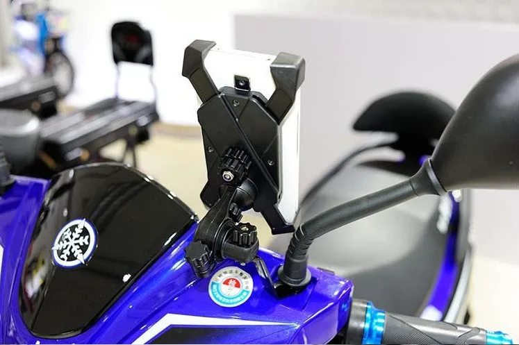 

Motorcycle Electric Vehicle Mirror Mounting Adapter Bracket Rear Mirror Screw Mounting Bracket