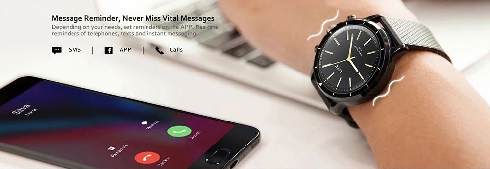 Zeblaze VIBE LITE 5 АТМ(50 м) водонепроницаемые SOS Смарт-часы всепогодный мониторинг для IOS Android умные часы для мужчин