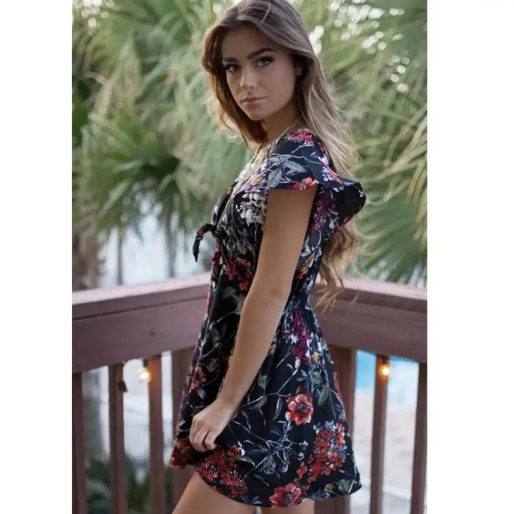 2017 без бретелек v-образным вырезом свободные женские элегантные комбинезоны с