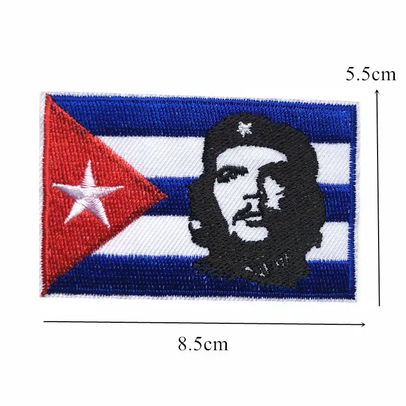 23-Cuba 30 стран вышитые национальные нашивки с флагами пришить железные значки США Великобритания AU Для сумки джинсы шляпа футболка DIY Аппликации Ремесло Декор - Цвет: 23-Cuba