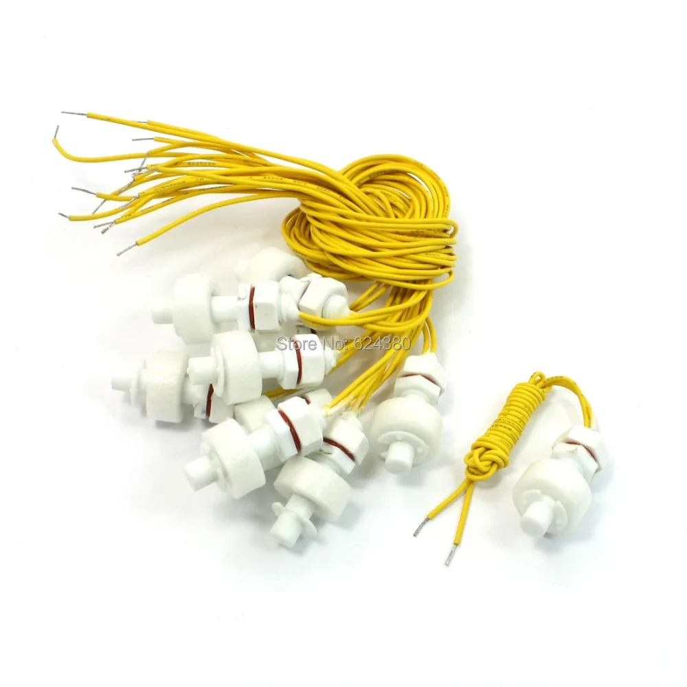 ZP2508 Fish Tank Pool датчик уровня воды и жидкости Vertical P.P Поплавковый выключатель ПП Blue x 1