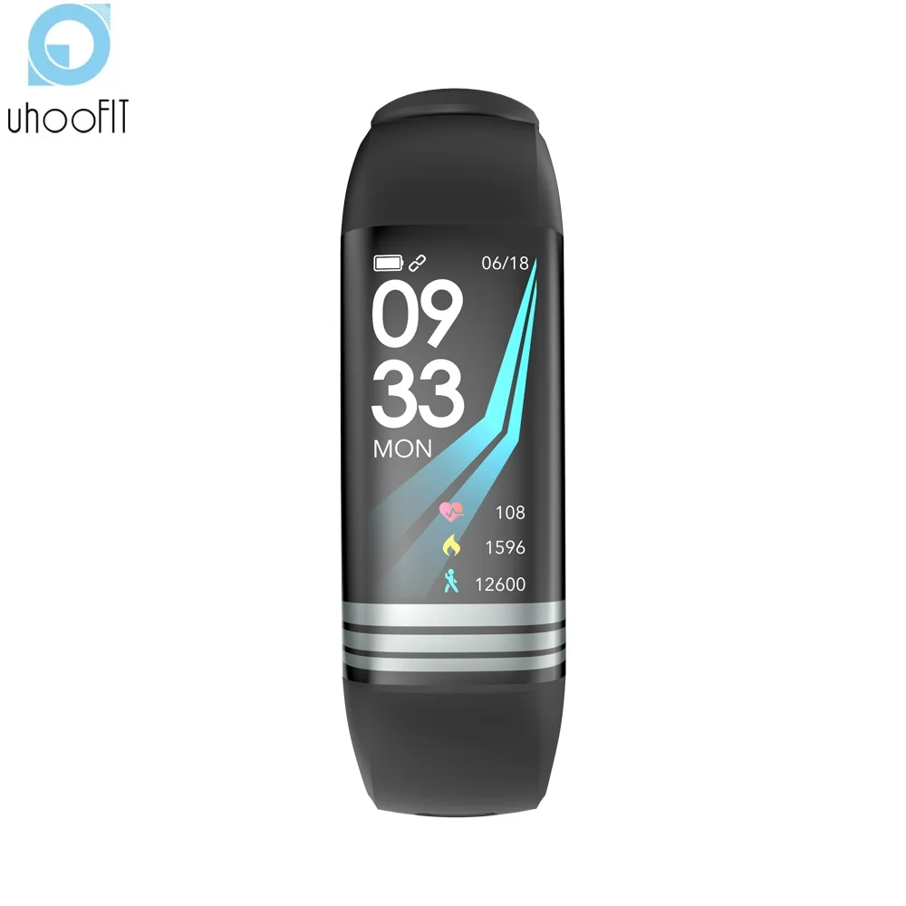 UHOOFIT G26S Colors Strap Smart Fitness Bracelet Heart Rate Monitor Band Multiple Sport Mode Stopwatch Wristbands | Электроника