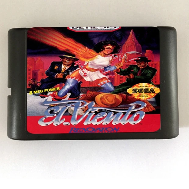 El Viento - 16 bit MD Games Cartridge For MegaDrive Genesis console | Электроника