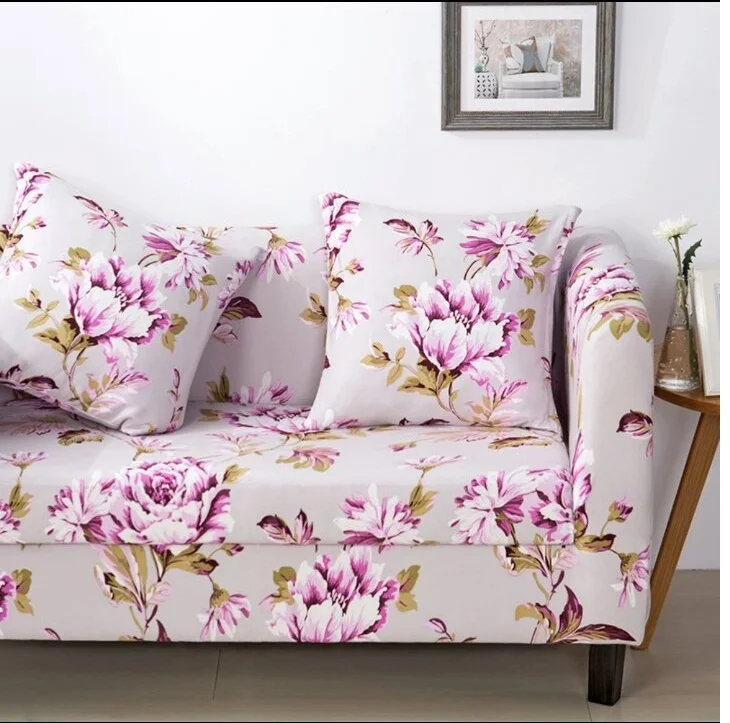 Modern simple printing floral for four seasons anti-skid Sofa slipcover couch cove 1 piece price 10 colours free ship | Дом и сад