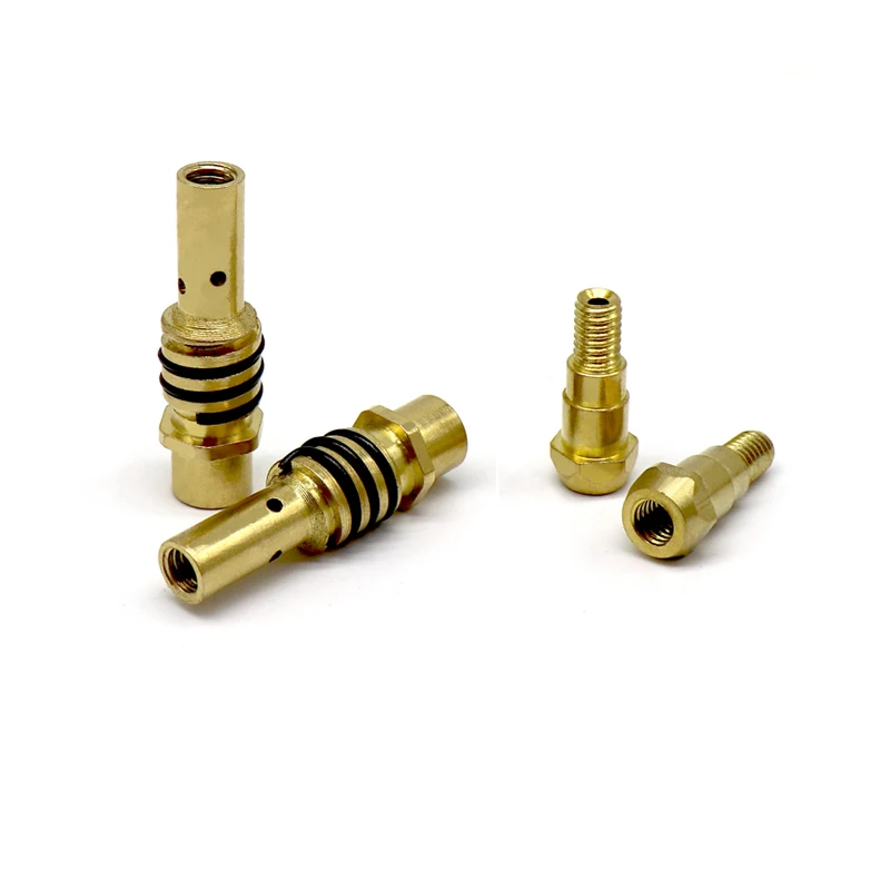 

20 шт./лот для Binzel European 15AK 24KD Соединенные проводящие полюсные сиденья CO₂ сварочный аппарат газовые экранированные факелы аксессуары