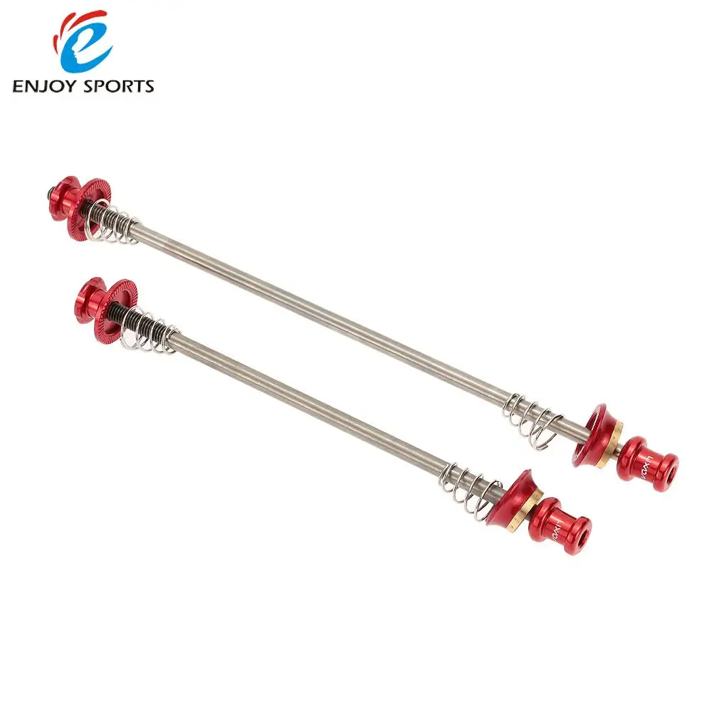 Титановая втулка Lixada сверхлегкая БЫСТРОРАЗЪЕМНАЯ шпажка 2 шт. QR Mtb велосипедный