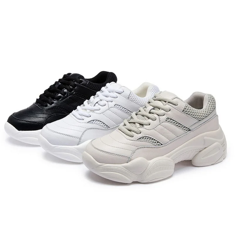 TERESA RIPOLL Women High Heel Shoes Newest Brand Genuine Leather Fashion Casual Sneakers Mesh Breathable Travel Sport | Обувь