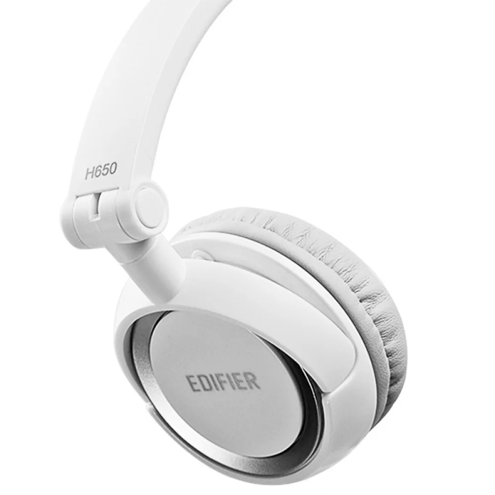 Edifier H650 складные наушники с шумоизоляцией Hi Fi гарнитура Non запутывания проводов 40