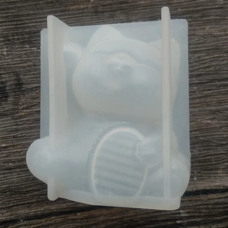 Высокое качество 3d силиконовая форма в виде кота DIY мыло ручной работы формы
