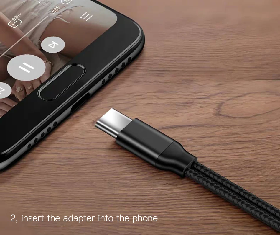Адаптер для зарядки наушников ACCEZZ usb type C для huawei mate RS Xiaomi 6 8 Mix2S 3,5 мм разъем для наушников Aux прослушивание зарядки адаптер