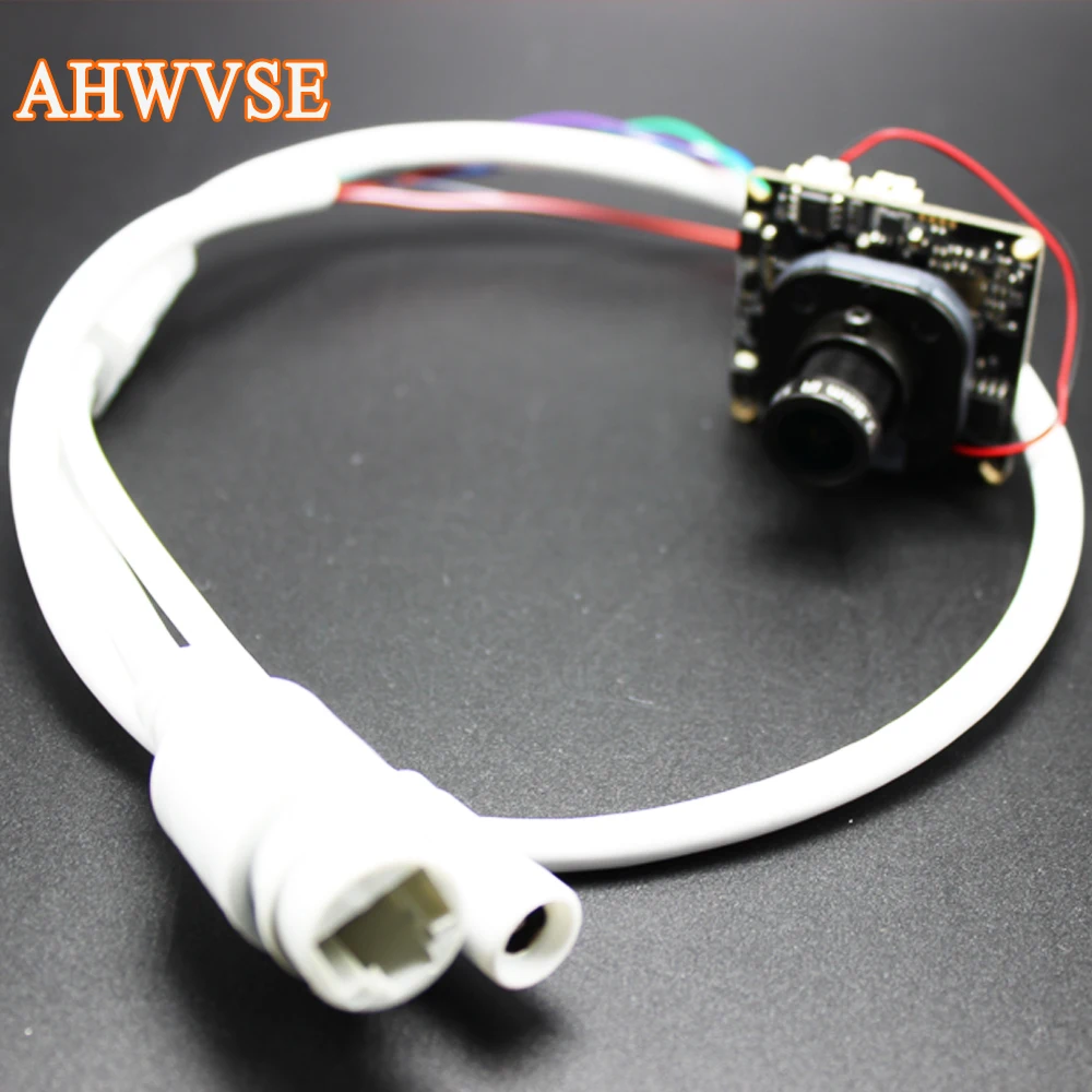 AHWVSE H.264 2 8 мм 16 объектив 1080P 720P 960P CCTV IP камера модуль Плата с кабелем LAN|ip camera module