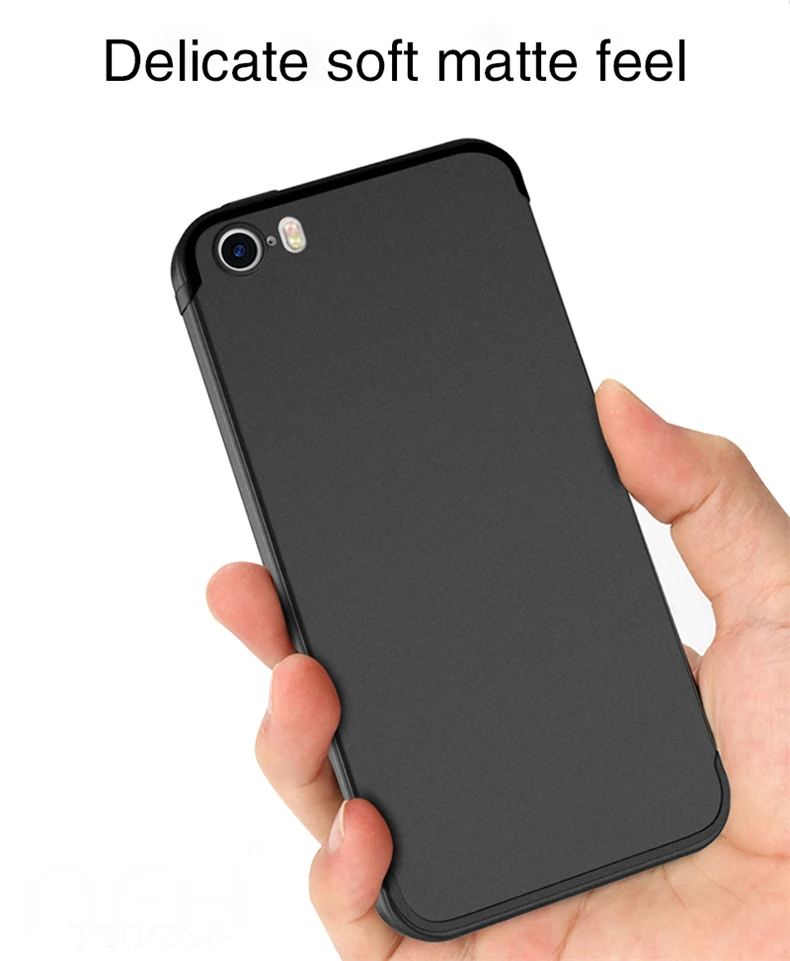 Ультратонкий Мягкий силиконовый защитный чехол для Apple iPhone 5S, тонкая задняя крышка из ТПУ для iPhone, корпус на 5 5SE, противоударный чехол