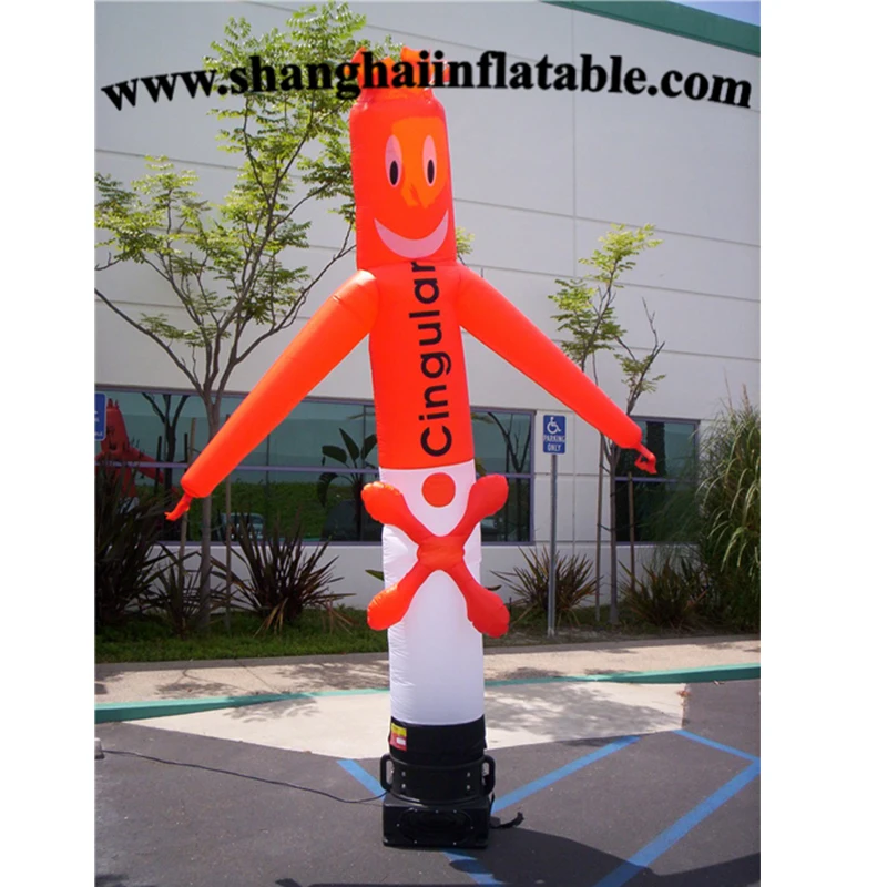 

inflatable dancing man sky dancer for advertising with customized design free shipping