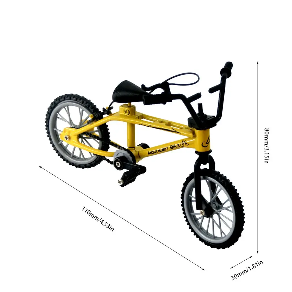 Мини-Пальчиковый bmx набор фанатов велосипеда игрушка сплав Пальчиковый BMX