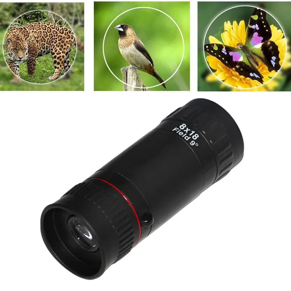 Outdoor High-power High-definition Night Vision for outdoor Hunting Telescope Low Light Sports Camping High Power 8X18 HD | Инструменты