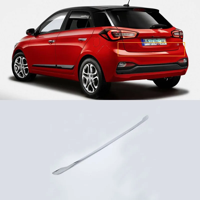 

ABS Chrome Exterior car-styling accessories rear door moulding trims For HYUNDAI I20 high quality