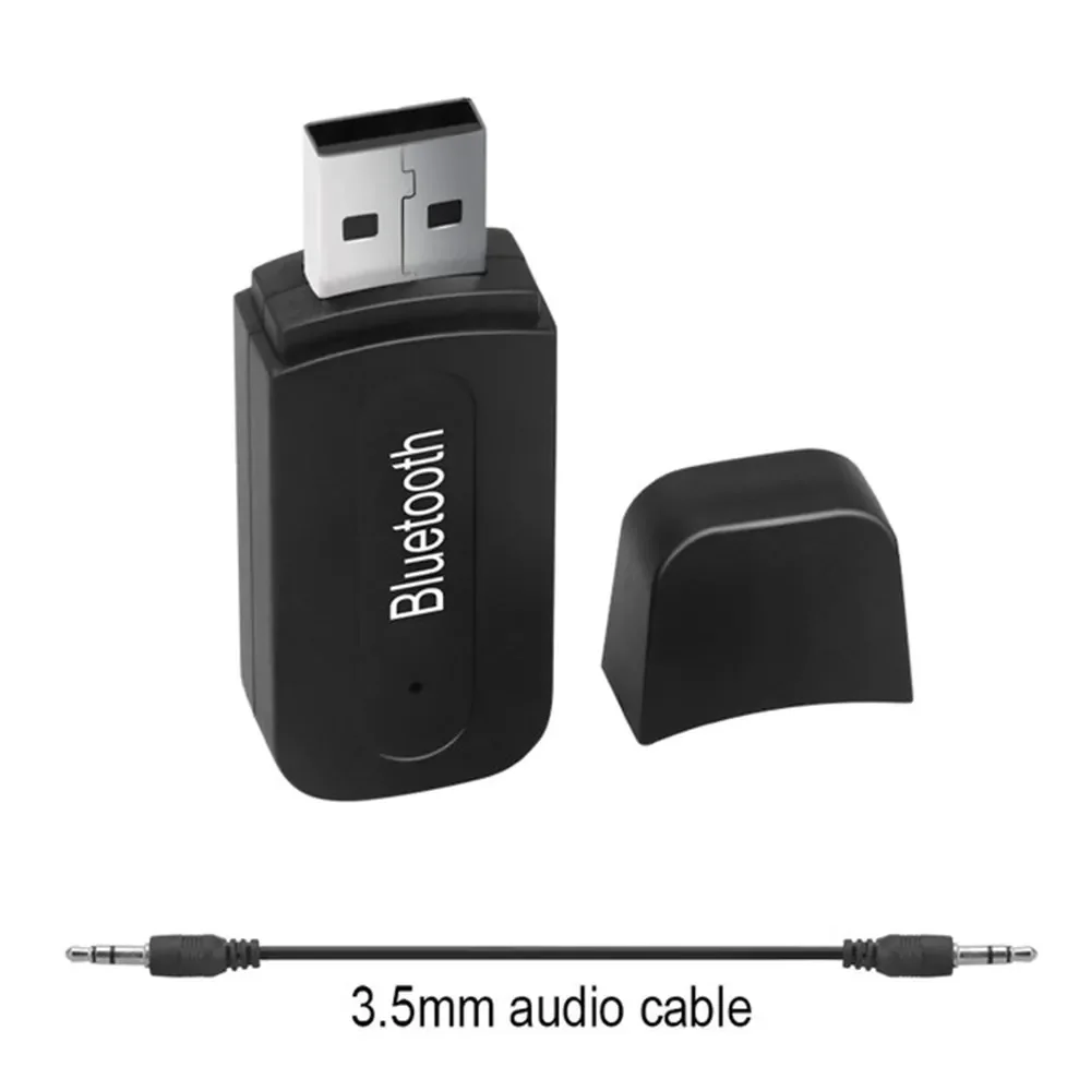 Rovtop портативный AUX беспроводной USB Bluetooth музыкальный MP3 аудио приемник адаптер 3 5