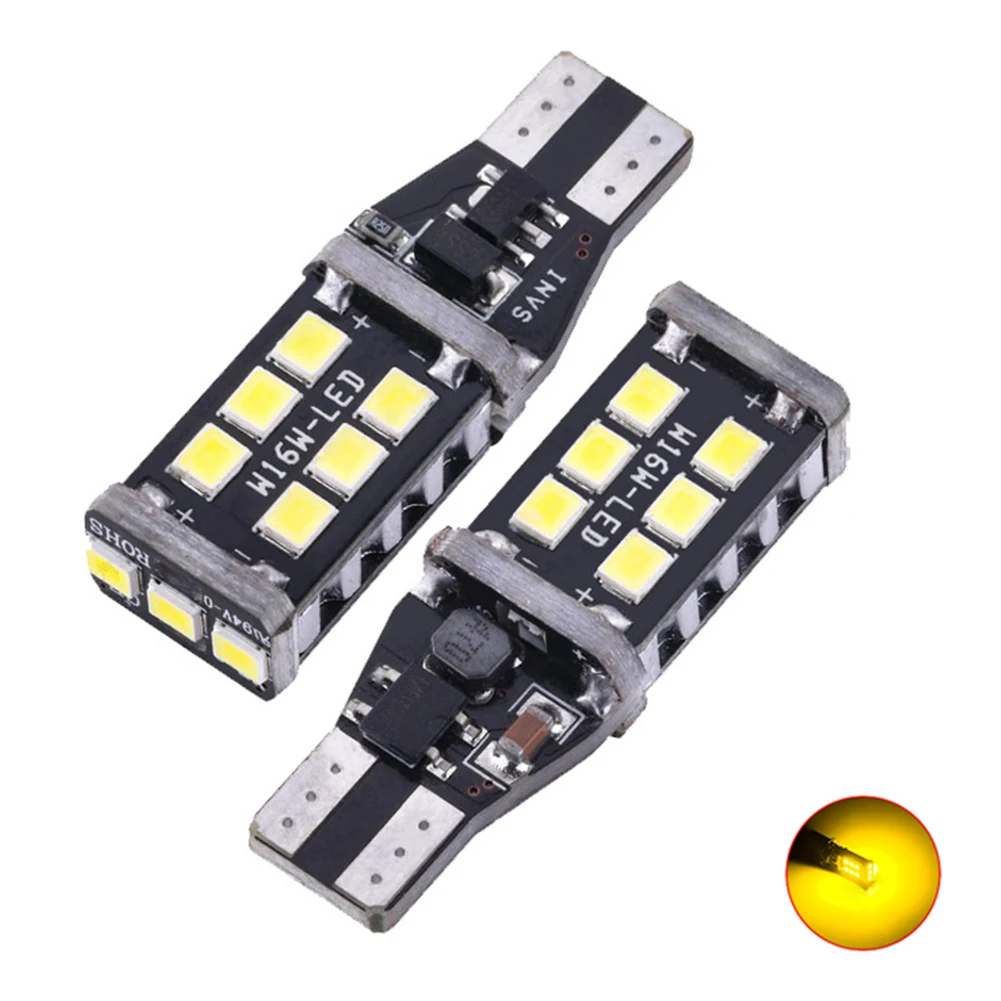 Комплект из 2 предметов с can bus W16W T15 2835 15SMD светодиодный автомобильный тормоз