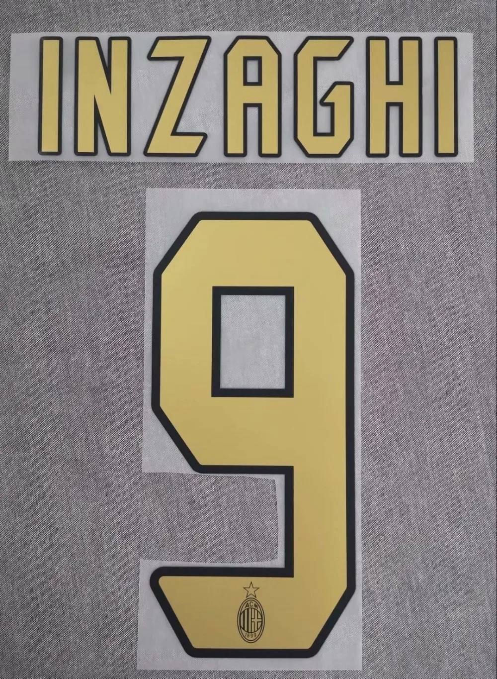 Печатный пластырь KAKA Nameset печатный в стиле ретро Ronaldinho Pirlo shavchenko Inzaghi Maldini Nesta для