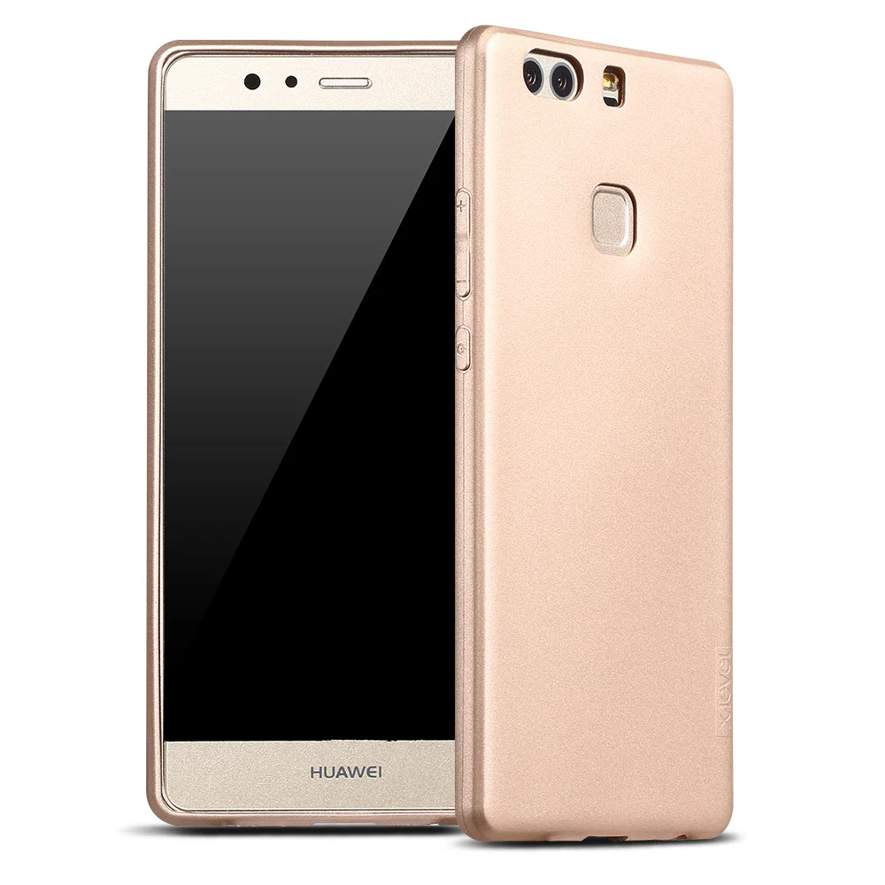 2017 X-Level Новый ТПУ чехол для телефона huawei P9 Plus ультра тонкий защитный задний Чехол |