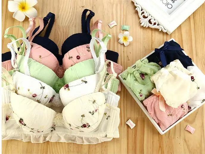 2 шт./комплект женский кружевной бюстгальтер разные цвета и размеры | Женская