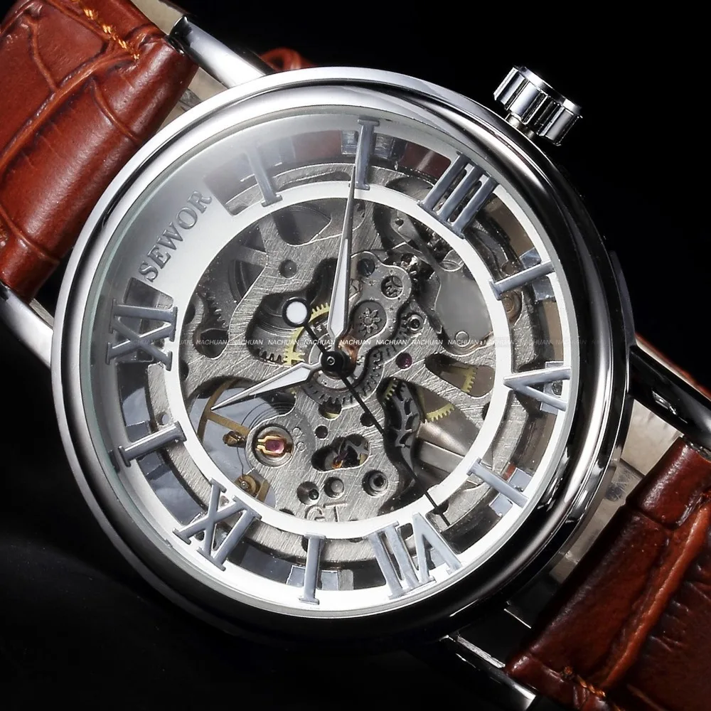 Часы мужские механические с циферблатом в римском стиле|watch brand men|watch menwatch men |