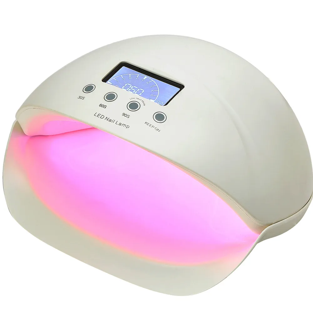 УФ лампа для сушки ногтей с таймером и ЖК дисплеем 50 Вт|led uv lamp|uv lampprofessional nail dryer |