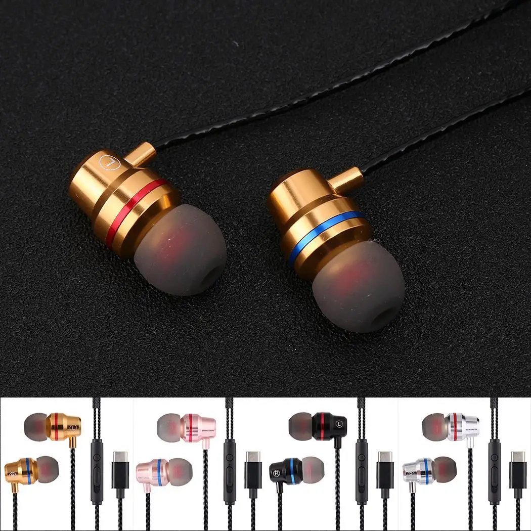 Type c наушники Pro гарнитура с микрофоном для мобильного телефона Xiaomi Auriculares Fone de