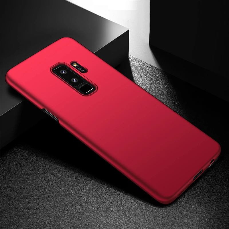 16 стран доставка/ультра-тонкий Мода Жесткий Чехол матовый для samsung Galaxy S8 S9 плюс