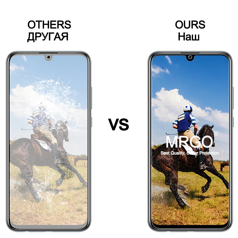 2 шт стекло для huawei P Smart 2019 протектор экрана 2.5D на телефон защитное закаленное |