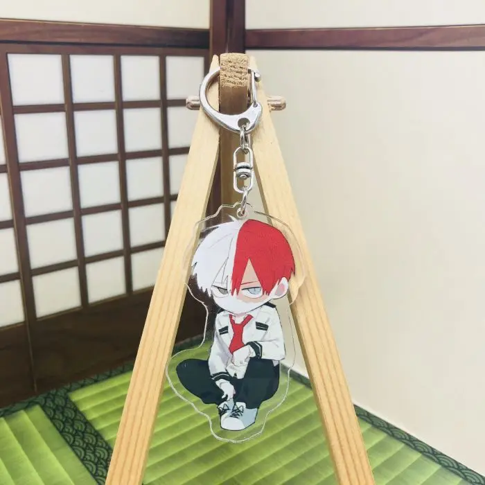 Экшн-фигурка моя геройская Академия акриловая аниме Bakugou Katsuki OCHACO URARAKA Todoroki Shoto Asui