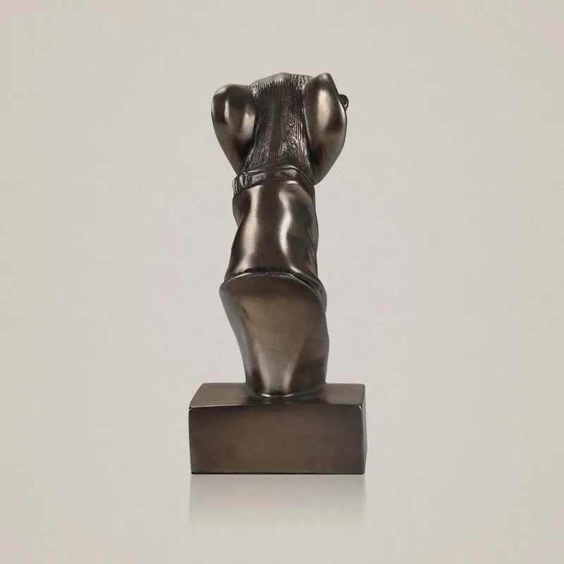 Декор для дома в стиле ретро континентальный креативная холодная бронзовая