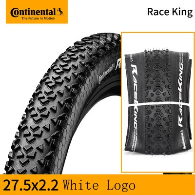 Континентальная гоночная шина King 2,0 Горный велосипед MTB 26*2,0 27,5*2,0 27,5*2,2 29*2,0 29*2,2 MTB Складная шина - Цвет: 27.5x2.2 White Logo