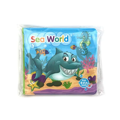 Waterproof book 061 Детские развивающие игрушки, книги для ванной, водонепроницаемые, для детей 0-12 месяцев, развивающая кукла, мягкая коляска, мобильная, довольно книги, детские игрушки - Цвет: Waterproof book 061