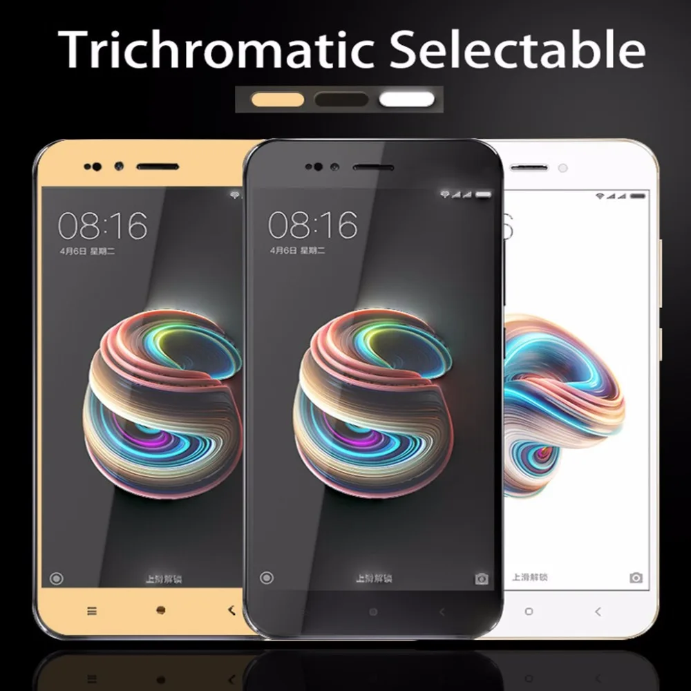 2.5D 0 2 мм 9H Премиум Закаленное стекло для Xiaomi 5X Mi5X 5 дюймов защита экрана закаленная