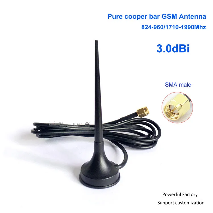 Заводская цена 3dBi SMA разъем Omni 900/1800 МГц gps gsm антенна Сделано в Китае 1 шт. |
