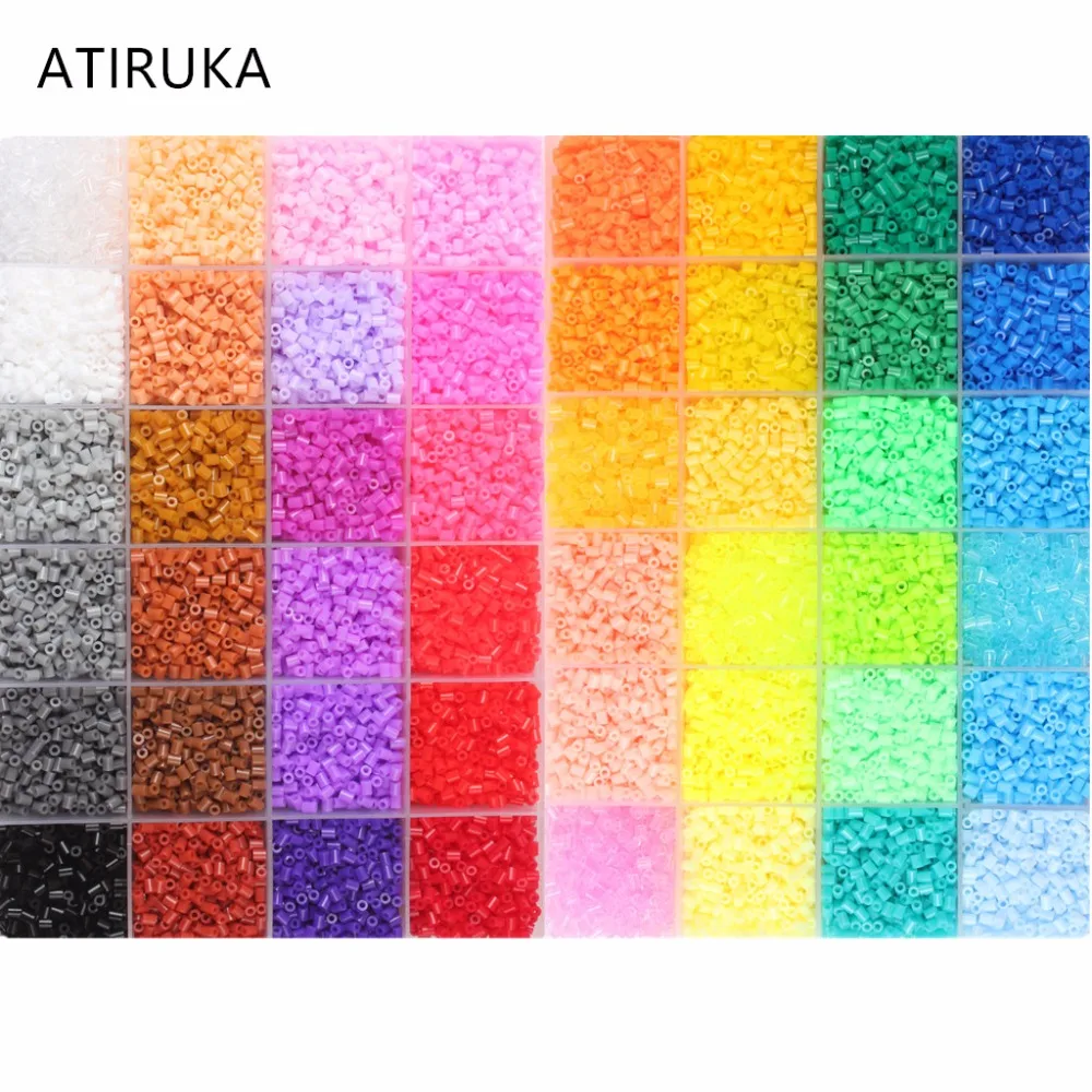 

72 Colors 2.6MM Hama Beads Puzzles Toys for Children Educational Toys Perler Beads Puzzles for Adults Brinquedo 36000Pcs/Set